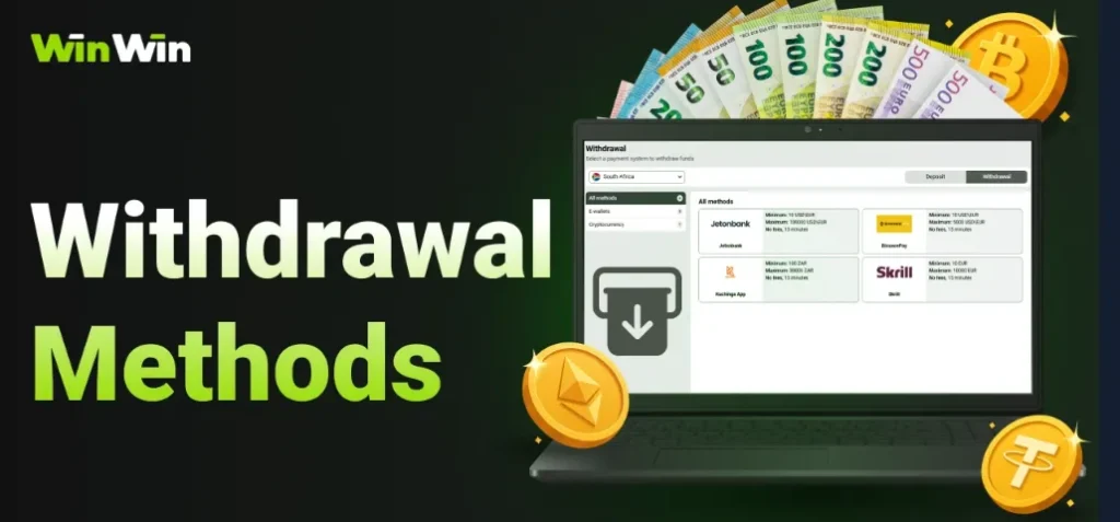 WinWin Withdrawal Methods