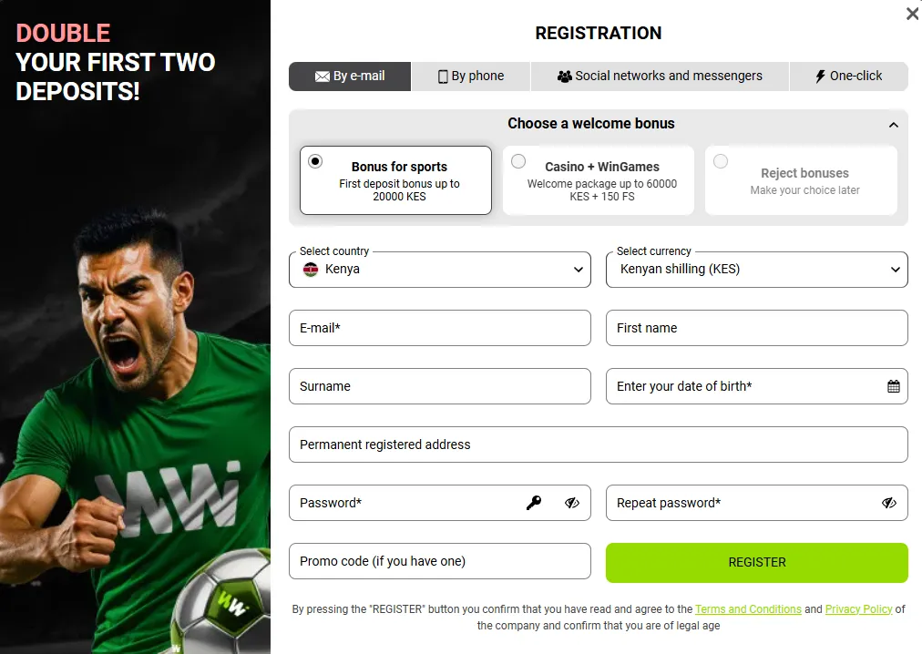 How Can You Create a New WinWin Account in Kenya?