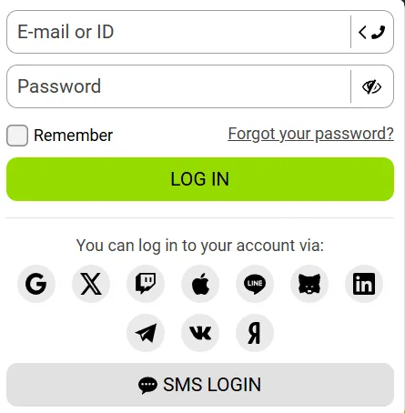 Account Login After Successful WinWin Registration