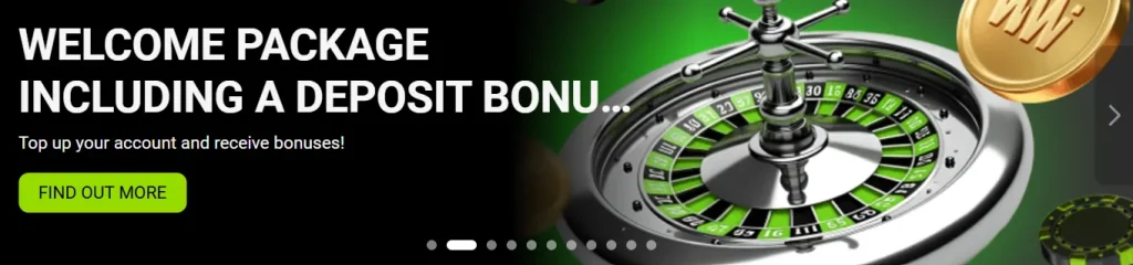 Casino Welcome bonus winwin