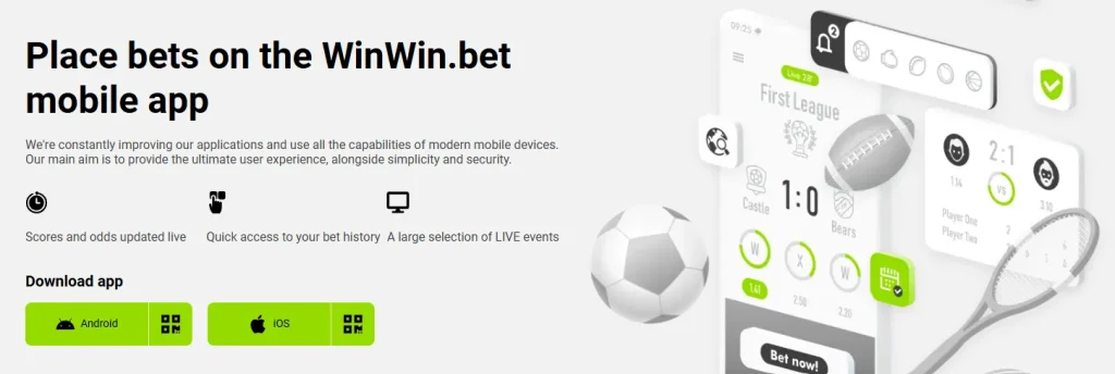Download WinWin APP on Android and iOS